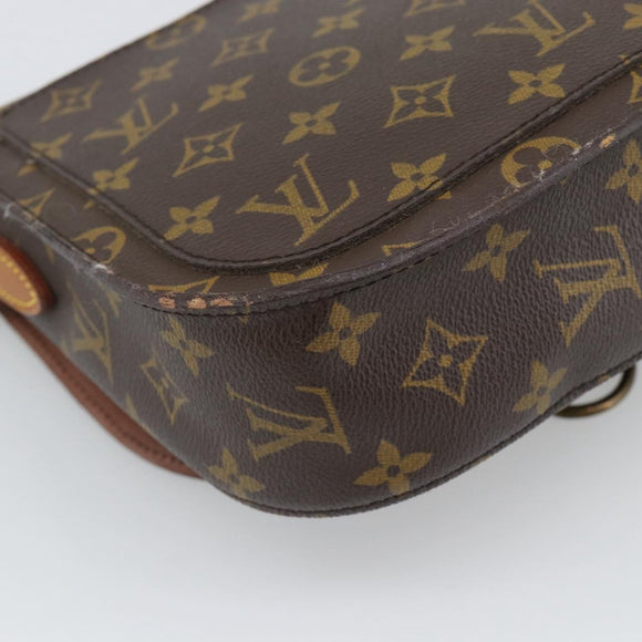 LOUIS VUITTON Monogram Saint Cloud GM Shoulder Bag M51242 LV Auth 194637