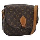LOUIS VUITTON Monogram Saint Cloud GM Shoulder Bag M51242 LV Auth 194637-1