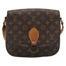 LOUIS VUITTON Monogram Saint Cloud GM Shoulder Bag M51242 LV Auth 194637-13