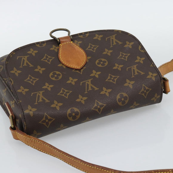LOUIS VUITTON Monogram Saint Cloud GM Shoulder Bag M51242 LV Auth 194637