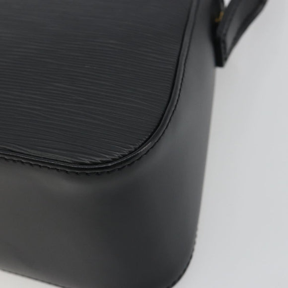 LOUIS VUITTON Epi Mini Looping Shoulder Bag SPO Black LV Auth 194642SM