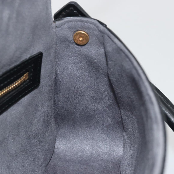 LOUIS VUITTON Epi Mini Looping Shoulder Bag SPO Black LV Auth 194642SM