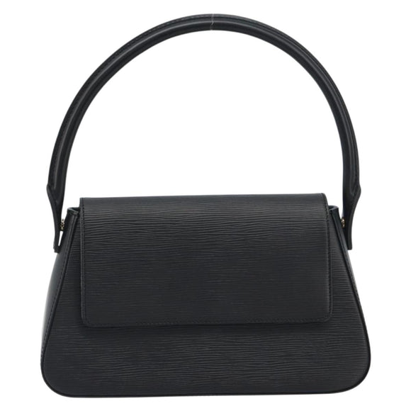 LOUIS VUITTON Epi Mini Looping Shoulder Bag SPO Black LV Auth 194642SM