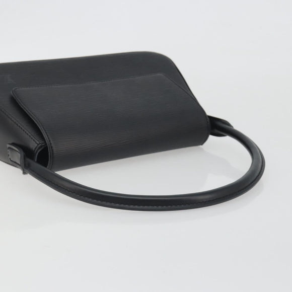 LOUIS VUITTON Epi Mini Looping Shoulder Bag SPO Black LV Auth 194642SM