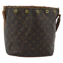 LOUIS VUITTON Monogram Petit Noe Shoulder Bag M42226 LV Auth 194644-13