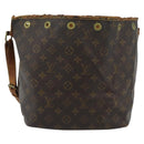 LOUIS VUITTON Monogram Petit Noe Shoulder Bag M42226 LV Auth 194644-2