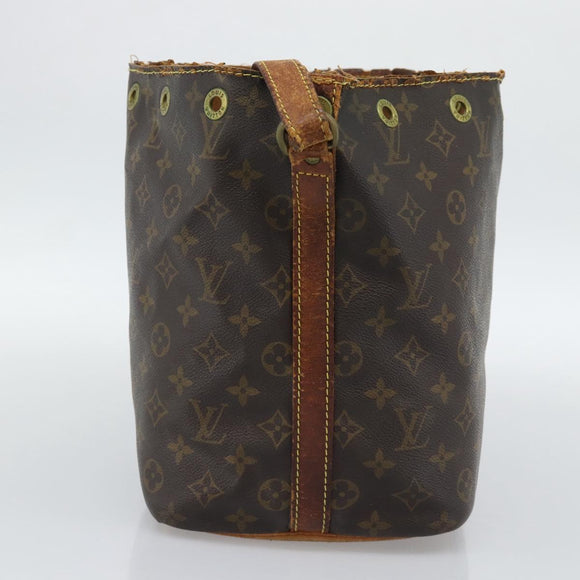LOUIS VUITTON Monogram Petit Noe Shoulder Bag M42226 LV Auth 194644