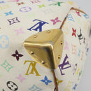LOUIS VUITTON Monogram Multicolor Speedy 30 Bag White Bron M92643 LV Auth 194650-12