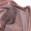 GUCCI Horsebit Sherry Line Boston Bag Canvas Beige Gold 150335 Auth 194651V-20