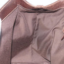 GUCCI Horsebit Sherry Line Boston Bag Canvas Beige Gold 150335 Auth 194651V-21