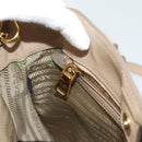 PRADA Galleria Hand Bag Safiano 2way Beige Gold Auth 194655A-22