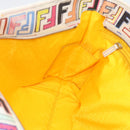 FENDI Zucca Canvas Tote Bag PVC Multicolor Gold Auth 194657V-20