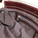 FENDI Zucca Canvas Mamma Baguette Shoulder Bag Ivory Silver Auth 194658-21