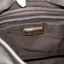 Miu Miu Matelasse Shoulder Bag Leather Gray Gold Auth 194661A-17
