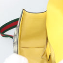 GUCCI GG Supreme Shoulder Bag PVC 2way Beige Silver 525515 Auth 194662M-20