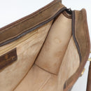 GUCCI GG Supreme Web Sherry Line Hand Bag PVC Beige Gold 002 4083 39 Auth 194663-17