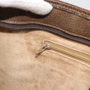 GUCCI GG Supreme Web Sherry Line Hand Bag PVC Beige Gold 002 4083 39 Auth 194663-19