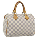 LOUIS VUITTON Damier Azur Speedy 25 Hand Bag N41534 LV Auth 194664-1