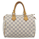 LOUIS VUITTON Damier Azur Speedy 25 Hand Bag N41534 LV Auth 194664-2