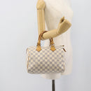 LOUIS VUITTON Damier Azur Speedy 25 Hand Bag N41534 LV Auth 194664-20