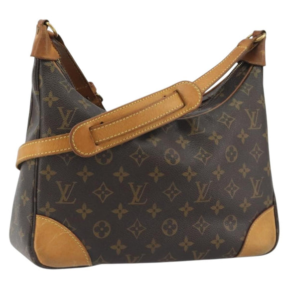 LOUIS VUITTON Monogram Boulogne 30 Shoulder Bag M51265 LV Auth 194665