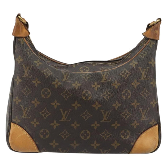 LOUIS VUITTON Monogram Boulogne 30 Shoulder Bag M51265 LV Auth 194665