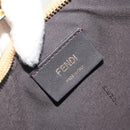 FENDI Shoulder Bag Leather Gold Auth 194668SAV-19