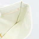 CHANEL Matelasse Chain Shoulder Bag Lamb Skin White CC Auth 194671V-19