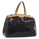 LOUIS VUITTON Monogram Vernis Blair MM Bag 2way Amarante M91619 LV Auth 194675-1