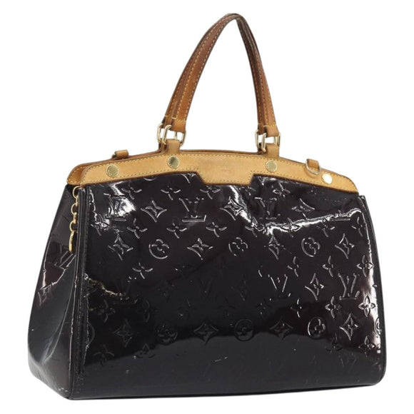 LOUIS VUITTON Monogram Vernis Blair MM Bag 2way Amarante M91619 LV Auth 194675