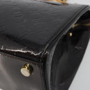 LOUIS VUITTON Monogram Vernis Blair MM Bag 2way Amarante M91619 LV Auth 194675-9