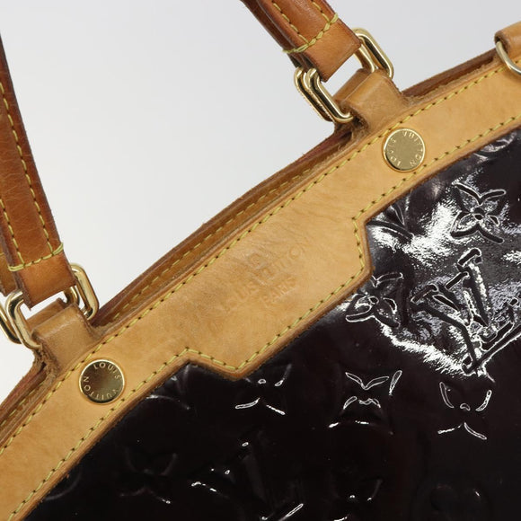 LOUIS VUITTON Monogram Vernis Blair MM Bag 2way Amarante M91619 LV Auth 194675