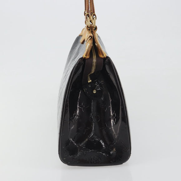 LOUIS VUITTON Monogram Vernis Blair MM Bag 2way Amarante M91619 LV Auth 194675