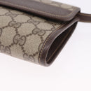 GUCCI GG Supreme Shoulder Bag PVC Beige Gold 004 89 0265 Auth 194677-11