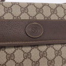 GUCCI GG Supreme Shoulder Bag PVC Beige Gold 004 89 0265 Auth 194677-14