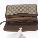 GUCCI GG Supreme Shoulder Bag PVC Beige Gold 004 89 0265 Auth 194677-15