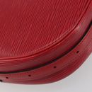 LOUIS VUITTON Epi Jeune Fille MM Shoulder Bag Red M52157 LV Auth 194678A-18