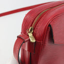 LOUIS VUITTON Epi Jeune Fille MM Shoulder Bag Red M52157 LV Auth 194678A-9