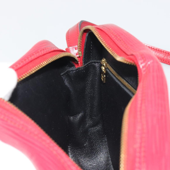 LOUIS VUITTON Epi Jeune Fille MM Shoulder Bag Red M52157 LV Auth 194678A