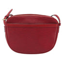 LOUIS VUITTON Epi Jeune Fille MM Shoulder Bag Red M52157 LV Auth 194678A-2