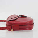 LOUIS VUITTON Epi Jeune Fille MM Shoulder Bag Red M52157 LV Auth 194678A-4
