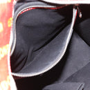 BALENCIAGA Bazaar Shopper Hand Bag Leather 2way Red Silver 443096 Auth 194679SAM-22