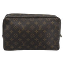 LOUIS VUITTON Monogram Trousse Toilette 28 Clutch Bag M47522 LV Auth 194681-2