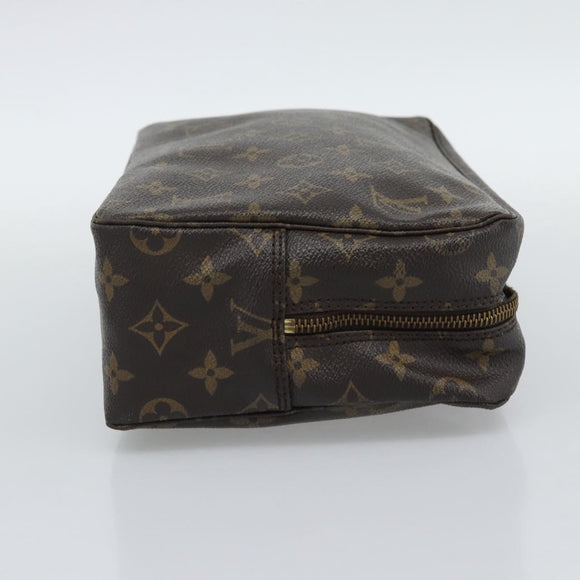 LOUIS VUITTON Monogram Trousse Toilette 28 Clutch Bag M47522 LV Auth 194681