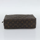 LOUIS VUITTON Monogram Trousse Toilette 28 Clutch Bag M47522 LV Auth 194681-7