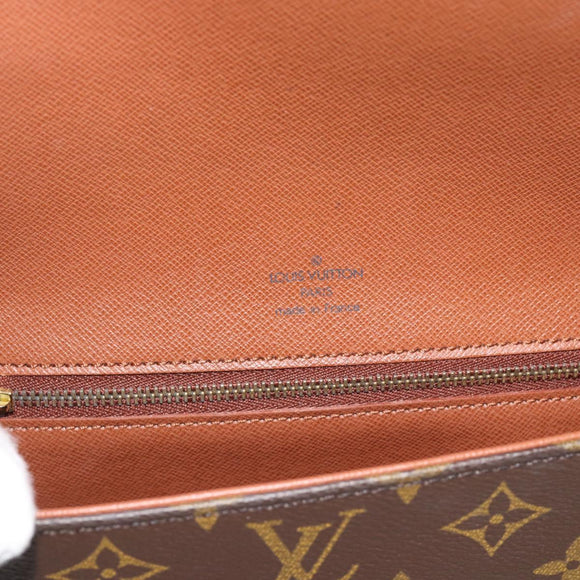 LOUIS VUITTON Monogram Saint Cloud GM Shoulder Bag M51242 LV Auth 194682A