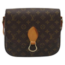 LOUIS VUITTON Monogram Saint Cloud GM Shoulder Bag M51242 LV Auth 194682A-13