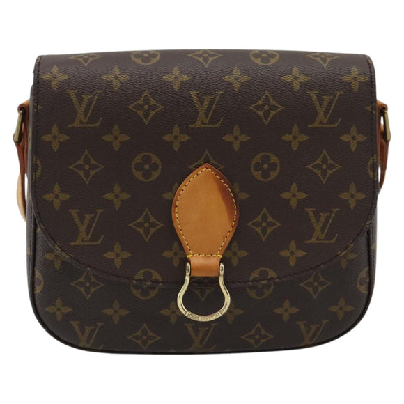 LOUIS VUITTON Monogram Saint Cloud GM Shoulder Bag M51242 LV Auth 194682A