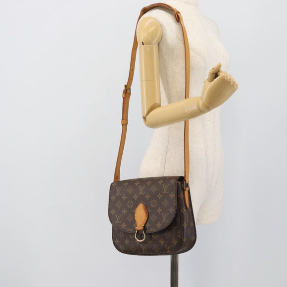 LOUIS VUITTON Monogram Saint Cloud GM Shoulder Bag M51242 LV Auth 194682A
