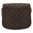 LOUIS VUITTON Monogram Saint Cloud GM Shoulder Bag M51242 LV Auth 194682A-2